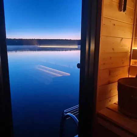 Design Hausboot Am Bei Berlin Mit Sauna Und Kamin Botel